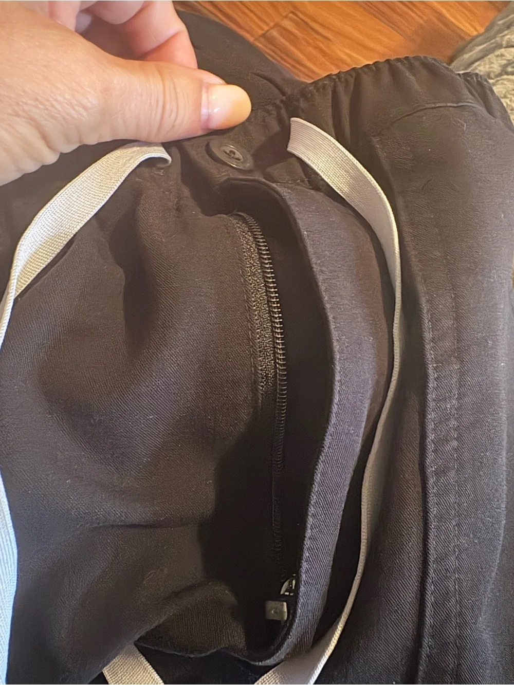 FIGS Men’s XS Yola‎ Yoga Scrub Pants Black Cargo Stretch Medical Uniform (1267)